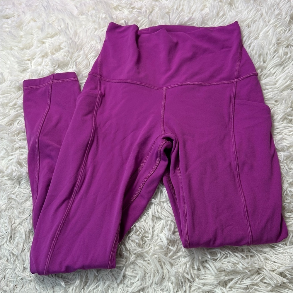 Lululemon Align High-Rise Pant with Pockets 25" Vivid Plum